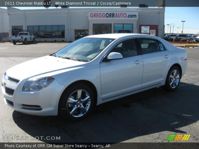 2011 Chevrolet Malibu LT in White Diamond Tricoat