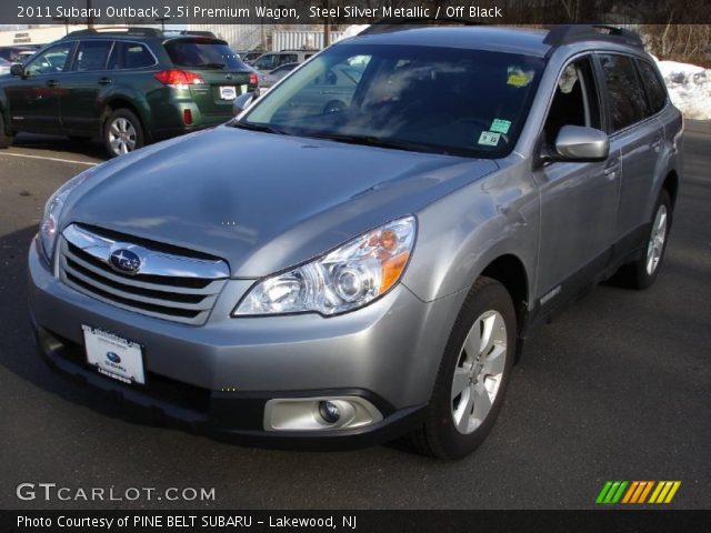 2011 Subaru Outback 2.5i Premium Wagon in Steel Silver Metallic