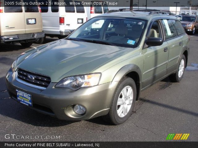 2005 Subaru Outback 2.5i Wagon in Willow Green Opal