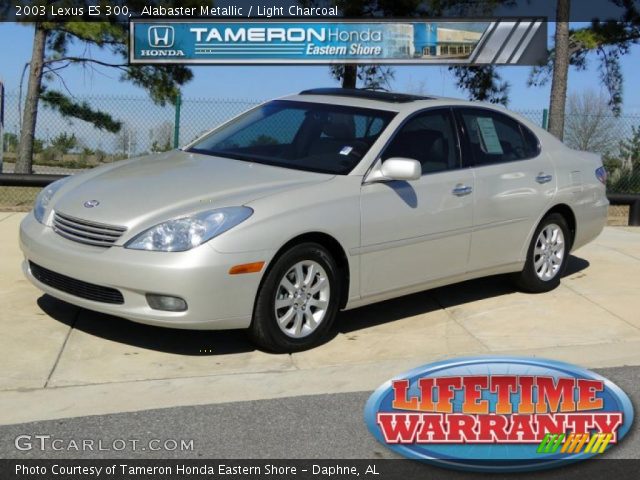 2003 Lexus ES 300 in Alabaster Metallic