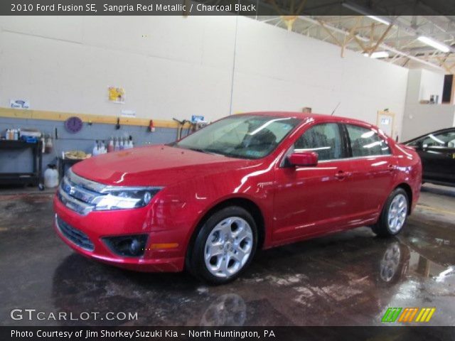 2010 Ford Fusion SE in Sangria Red Metallic