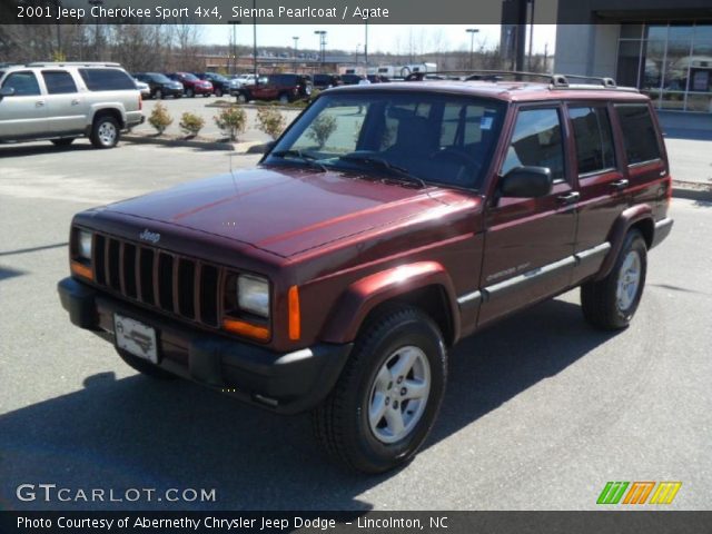2001 Jeep Cherokee Sport 4x4 in Sienna Pearlcoat