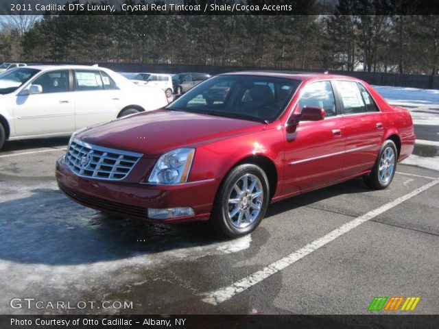 2011 Cadillac DTS Luxury in Crystal Red Tintcoat
