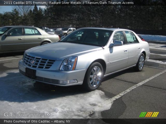 2011 Cadillac DTS Premium in Radiant Silver Metallic