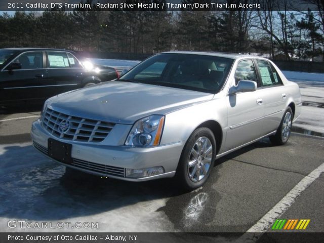 2011 Cadillac DTS Premium in Radiant Silver Metallic