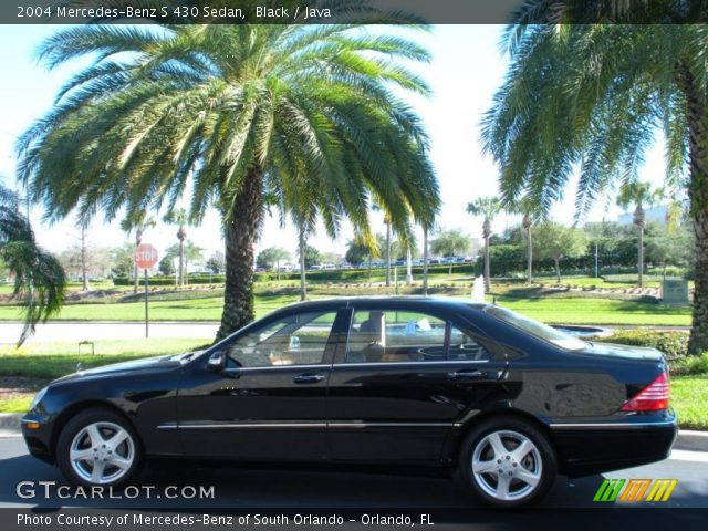 2004 Mercedes-Benz S 430 Sedan in Black