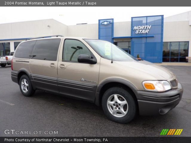 2004 Pontiac Montana  in Light Taupe Metallic