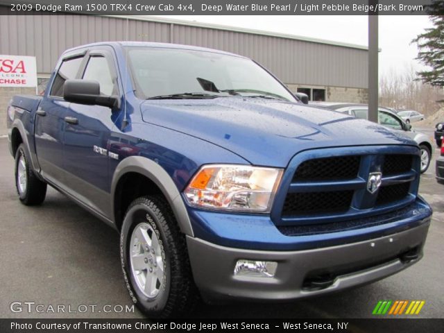 2009 Dodge Ram 1500 TRX4 Crew Cab 4x4 in Deep Water Blue Pearl