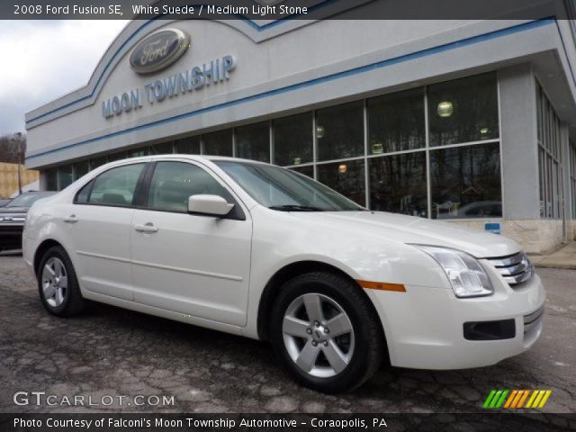 2008 Ford Fusion SE in White Suede