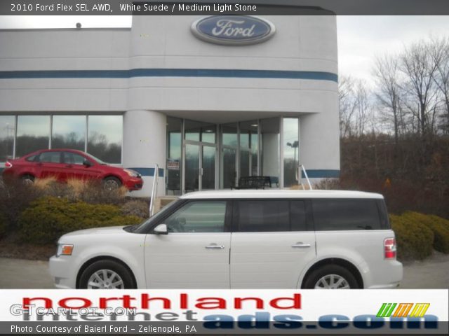 2010 Ford Flex SEL AWD in White Suede