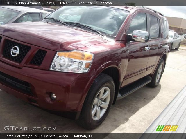 2010 Nissan Armada SE 4WD in Tuscan Sun Red Pearl
