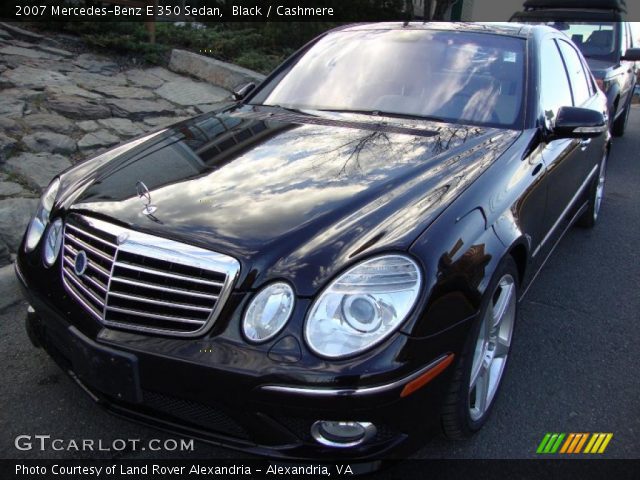 2007 Mercedes-Benz E 350 Sedan in Black
