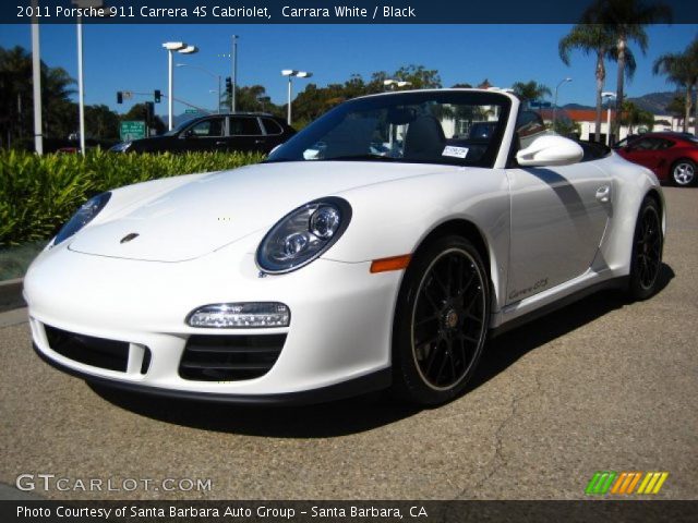 2011 Porsche 911 Carrera 4S Cabriolet in Carrara White