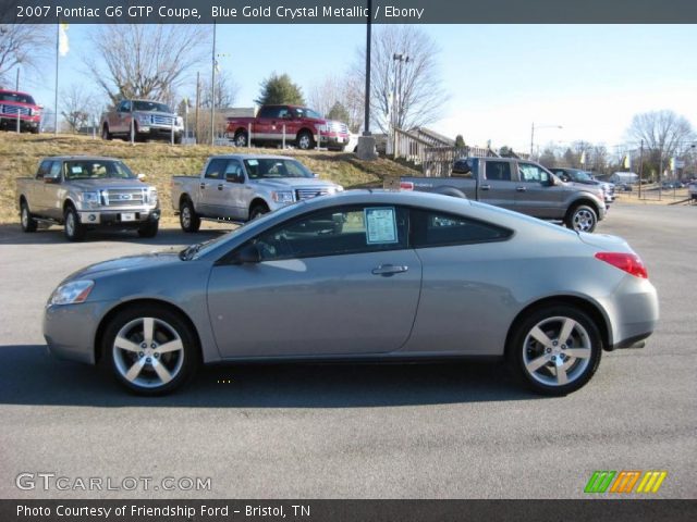 2007 Pontiac G6 GTP Coupe in Blue Gold Crystal Metallic