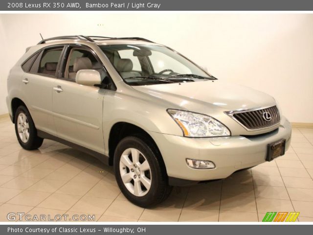 2008 Lexus RX 350 AWD in Bamboo Pearl