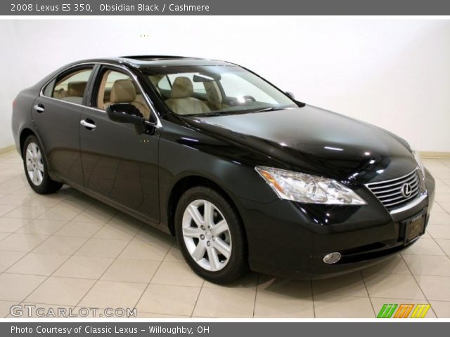 2008 Lexus ES 350 in Obsidian Black