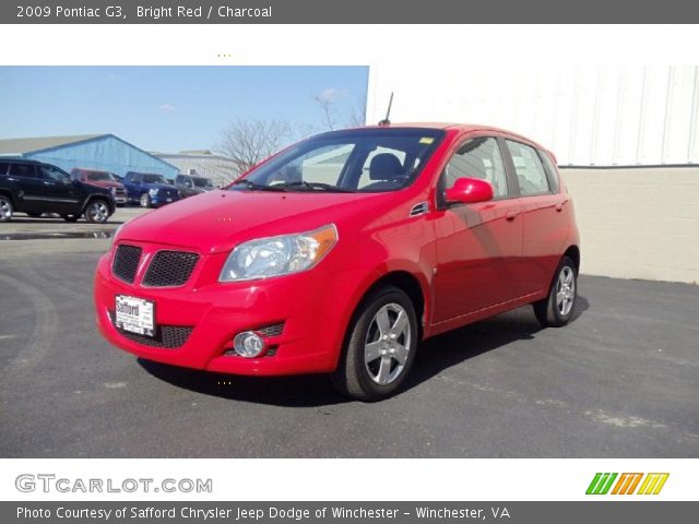 2009 Pontiac G3  in Bright Red