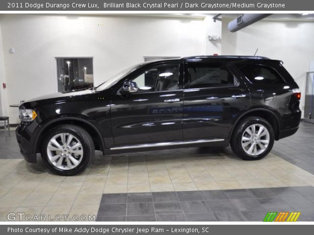 2011 Dodge Durango Crew Lux in Brilliant Black Crystal Pearl