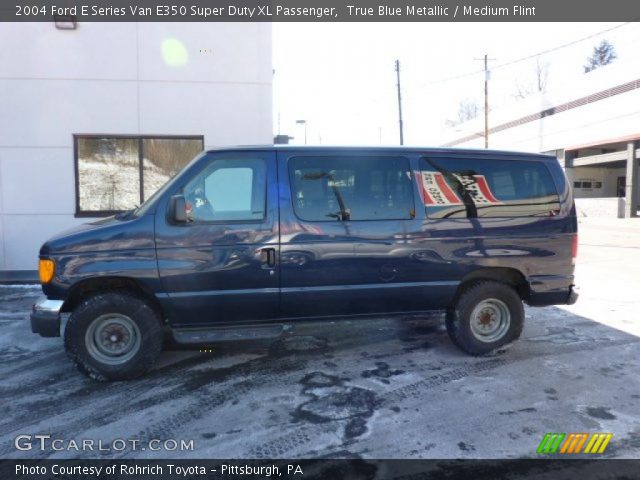 2004 Ford E Series Van E350 Super Duty XL Passenger in True Blue Metallic