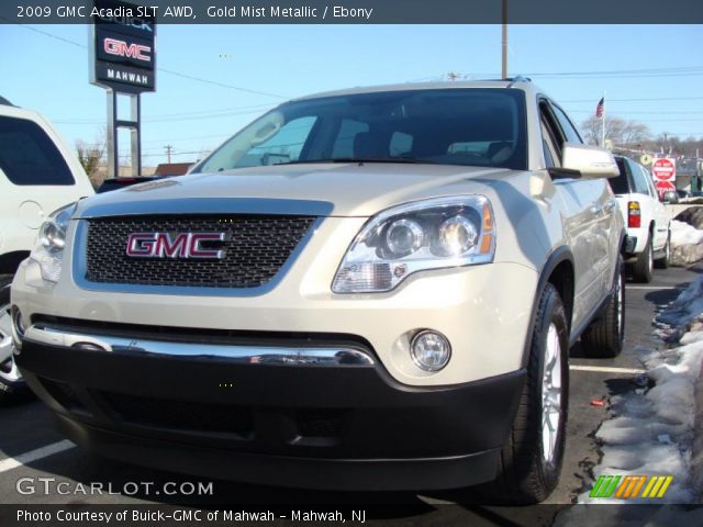 2009 GMC Acadia SLT AWD in Gold Mist Metallic