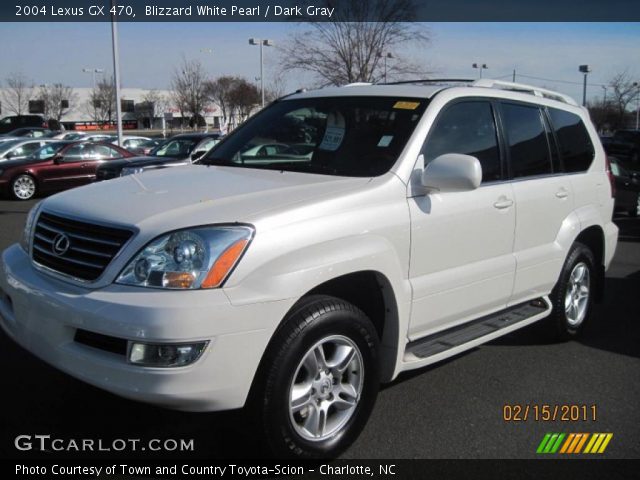 2004 Lexus GX 470 in Blizzard White Pearl
