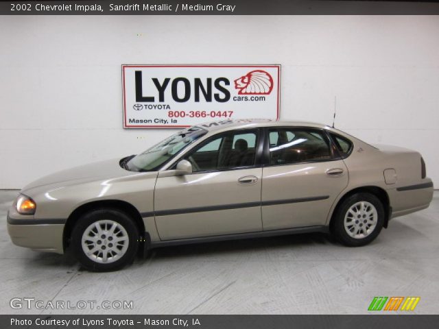 2002 Chevrolet Impala  in Sandrift Metallic