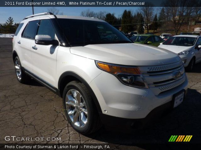 2011 Ford Explorer Limited 4WD in White Platinum Tri-Coat