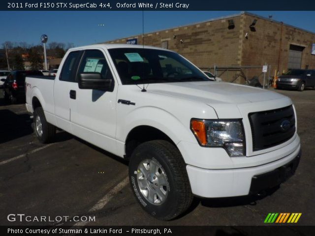 2011 Ford F150 STX SuperCab 4x4 in Oxford White
