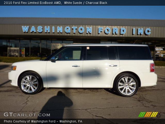 2010 Ford Flex Limited EcoBoost AWD in White Suede