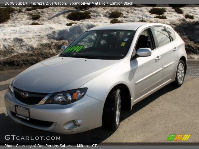 2008 Subaru Impreza 2.5i Wagon in Spark Silver Metallic