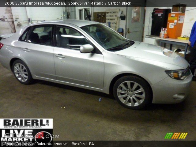 2008 Subaru Impreza WRX Sedan in Spark Silver Metallic