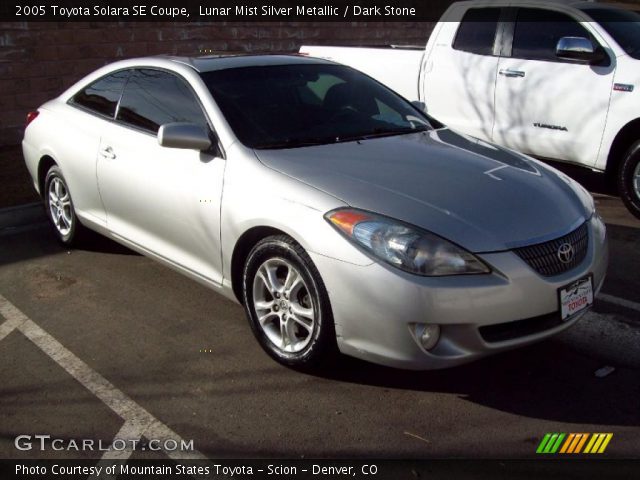 2005 Toyota Solara SE Coupe in Lunar Mist Silver Metallic