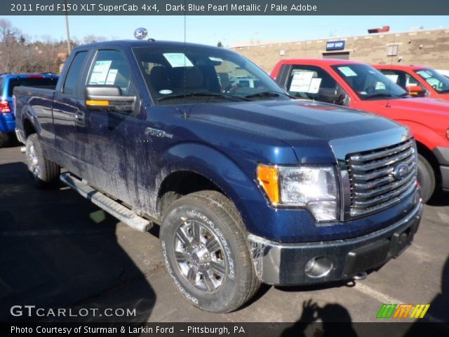 2011 Ford F150 XLT SuperCab 4x4 in Dark Blue Pearl Metallic