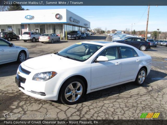 2011 Chevrolet Malibu LT in Summit White
