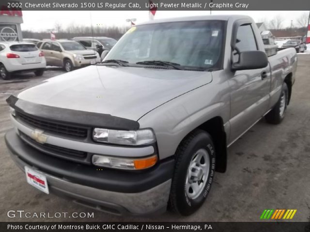 2002 Chevrolet Silverado 1500 LS Regular Cab in Light Pewter Metallic