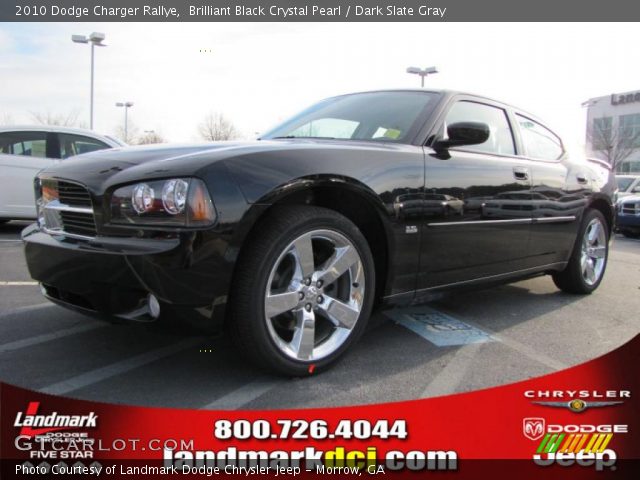 2010 Dodge Charger Rallye in Brilliant Black Crystal Pearl
