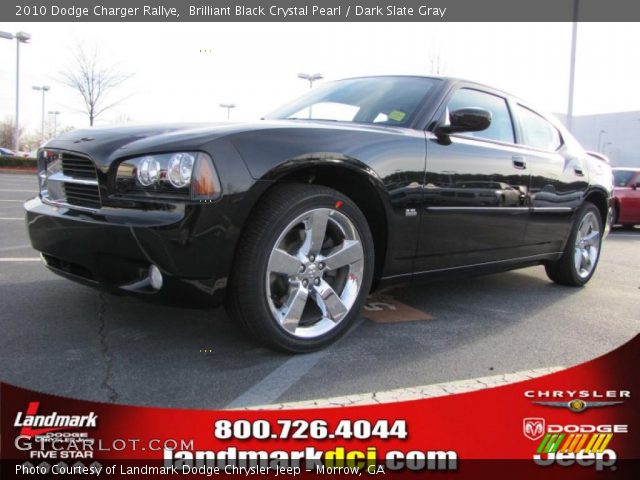 2010 Dodge Charger Rallye in Brilliant Black Crystal Pearl