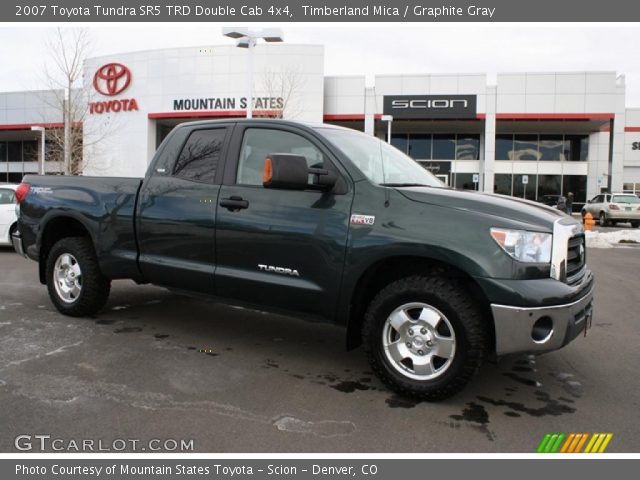 2007 Toyota Tundra SR5 TRD Double Cab 4x4 in Timberland Mica