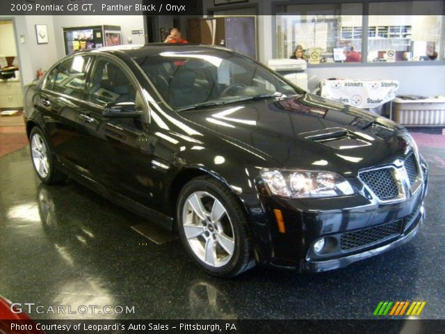2009 Pontiac G8 GT in Panther Black
