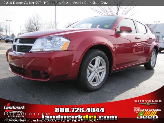 2010 Dodge Caliber SXT in Inferno Red Crystal Pearl