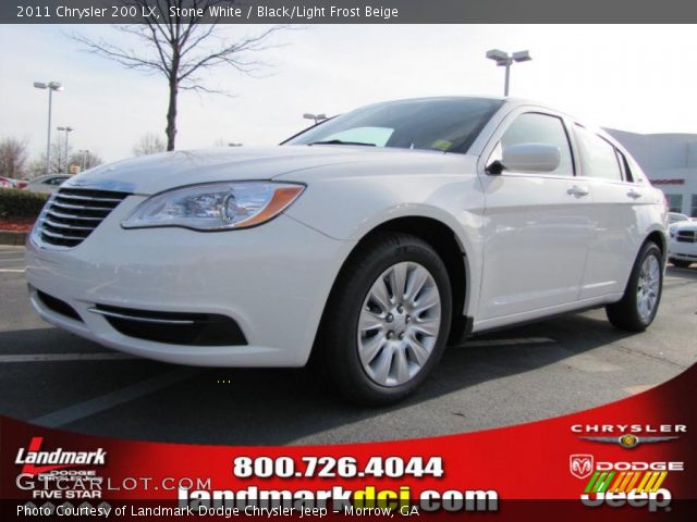 2011 Chrysler 200 LX in Stone White