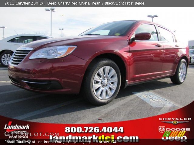 2011 Chrysler 200 LX in Deep Cherry Red Crystal Pearl