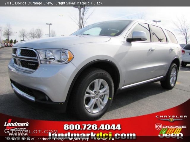 2011 Dodge Durango Crew in Bright Silver Metallic