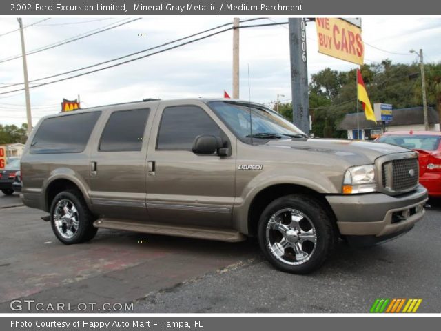 2002 Ford Excursion Limited in Mineral Gray Metallic