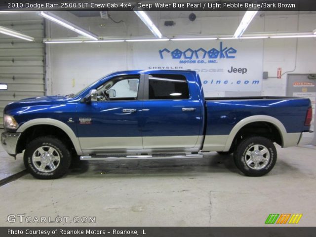 2010 Dodge Ram 2500 SLT Crew Cab 4x4 in Deep Water Blue Pearl