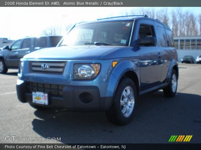 2008 Honda Element EX AWD in Atomic Blue Metallic