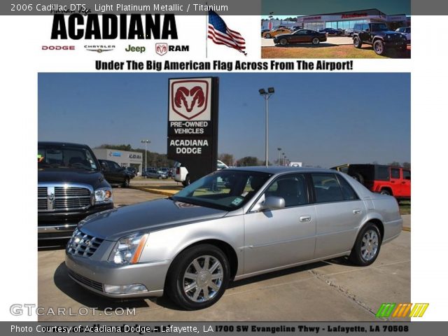 2006 Cadillac DTS  in Light Platinum Metallic