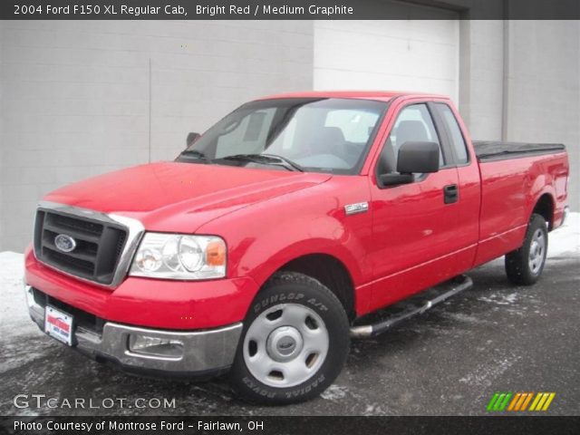 2004 Ford F150 XL Regular Cab in Bright Red