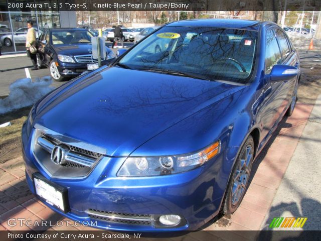 2008 Acura TL 3.5 Type-S in Kinetic Blue Pearl