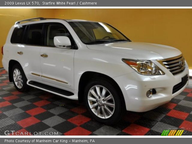2009 Lexus LX 570 in Starfire White Pearl